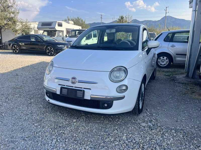 Fiat 500 1.4i 100k ГАЗ КОЖА ПАНОРАМА, снимка 1 - Автомобили и джипове - 46935716