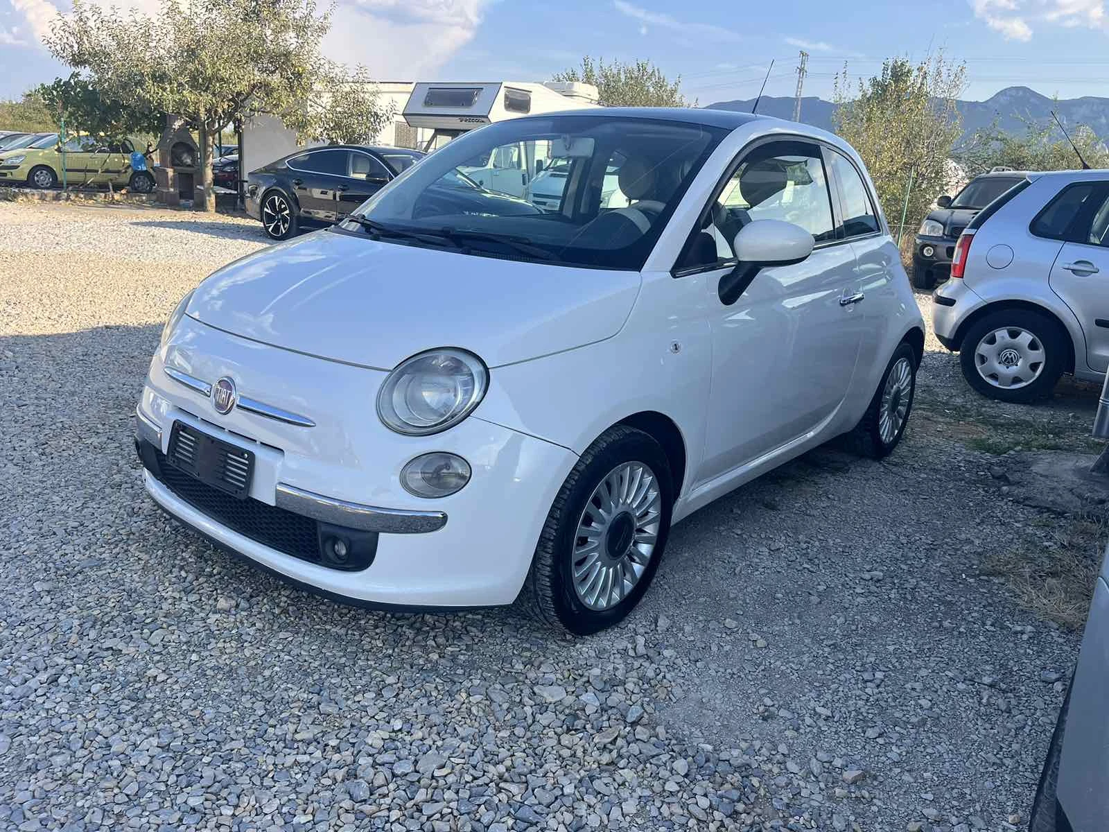 Fiat 500 1.4i 100k ГАЗ КОЖА ПАНОРАМА - изображение 2