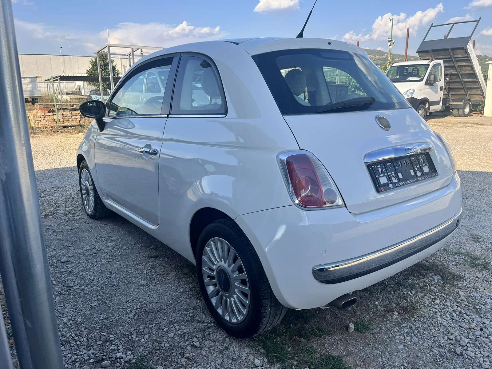 Fiat 500 1.4i 100k ГАЗ КОЖА ПАНОРАМА - изображение 7