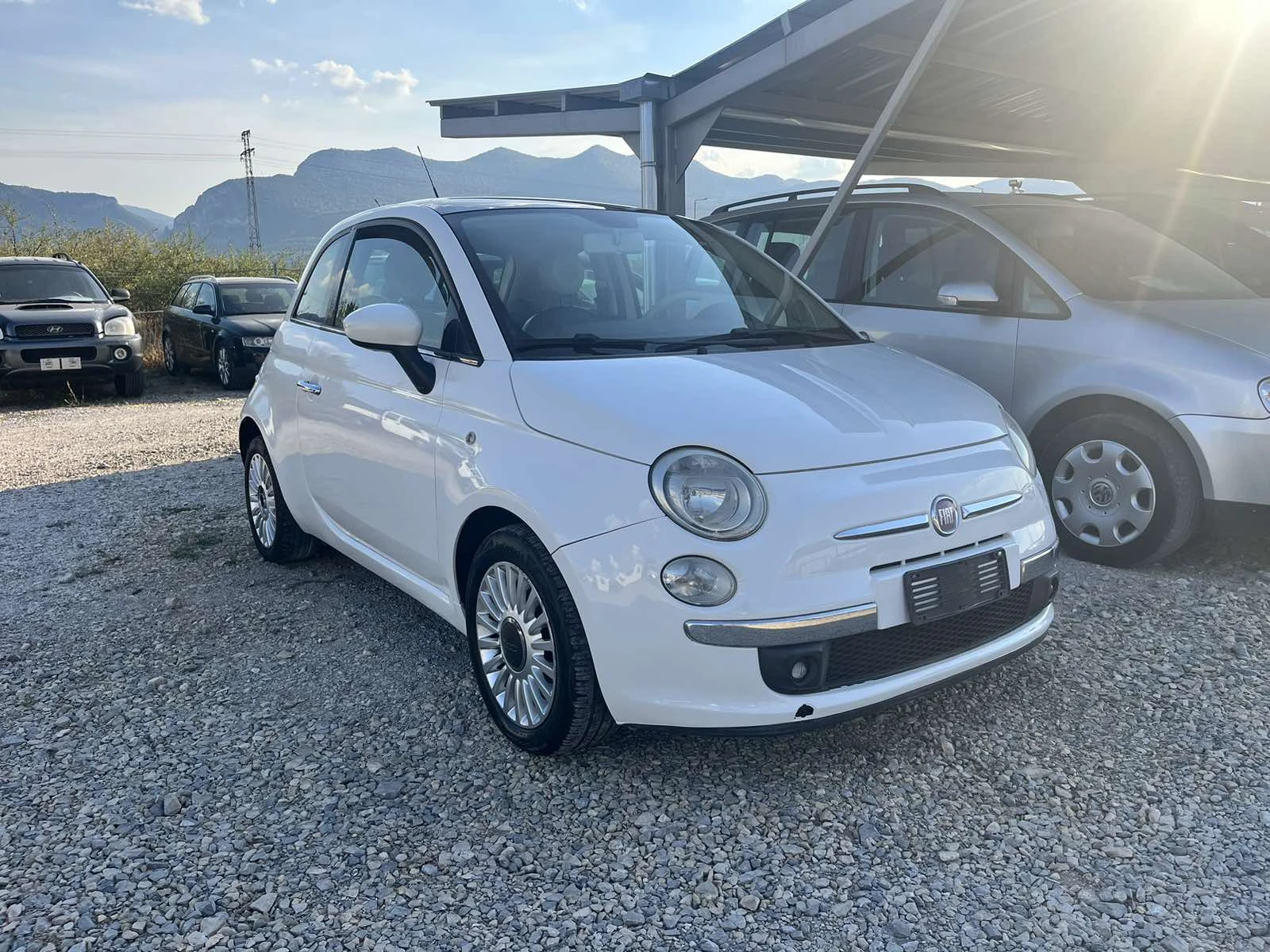 Fiat 500 1.4i 100k ГАЗ КОЖА ПАНОРАМА - изображение 3