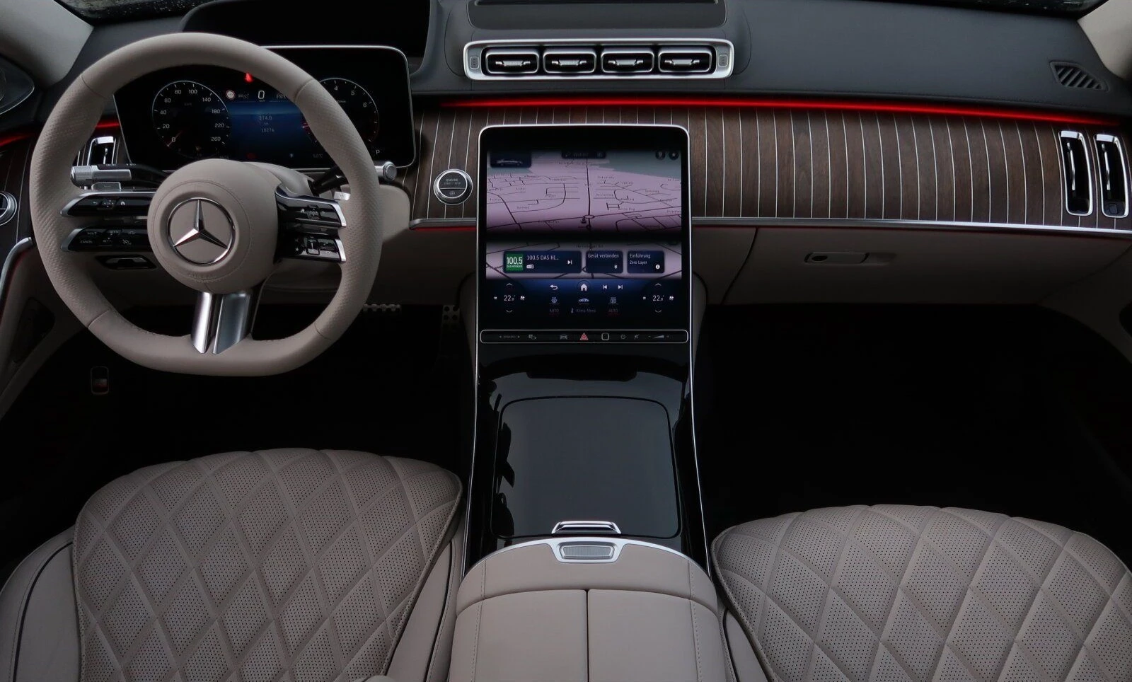 Mercedes-Benz S 500 Long 4Matic = AMG Line= Executive Seats Гаранция - изображение 4