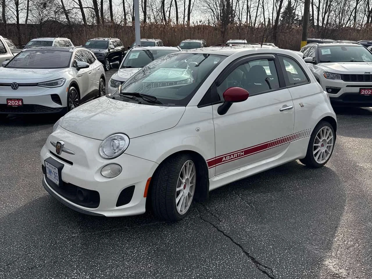 Fiat 500 * Abarth * RED LEATER* PANO* KEYLESS* ПОДГРЕВ* 