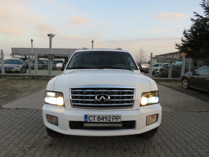 Infiniti QX56 * ГАЗ-БЕНЗИН 4Х4 7-МЕСТЕН* , снимка 2 - Автомобили и джипове - 53105461
