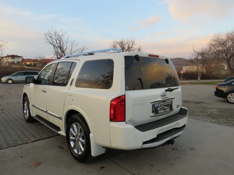 Infiniti QX56 * ГАЗ-БЕНЗИН 4Х4 7-МЕСТЕН* , снимка 7 - Автомобили и джипове - 53105461