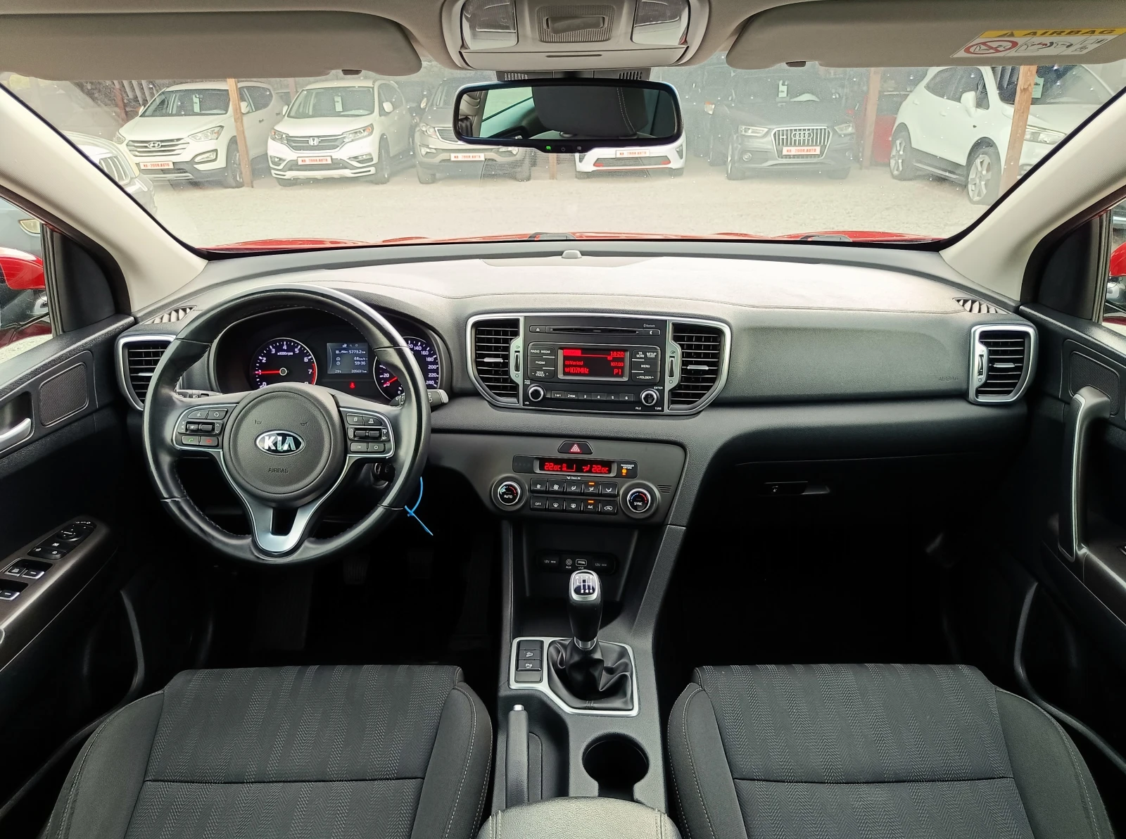 Kia Sportage 1.6 i* EURO 6B* НОВ ВНОС* , снимка 10 - Автомобили и джипове - 55106075