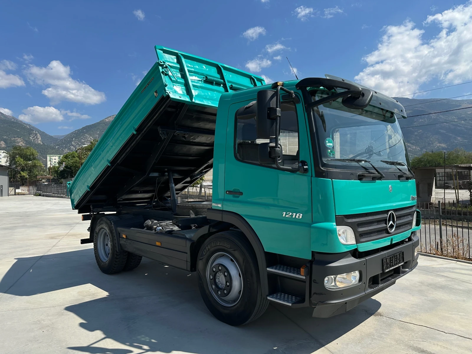 Mercedes-Benz Atego 1218* Климатик* Тристранен самосвал* 11990кг* EURO - изображение 3
