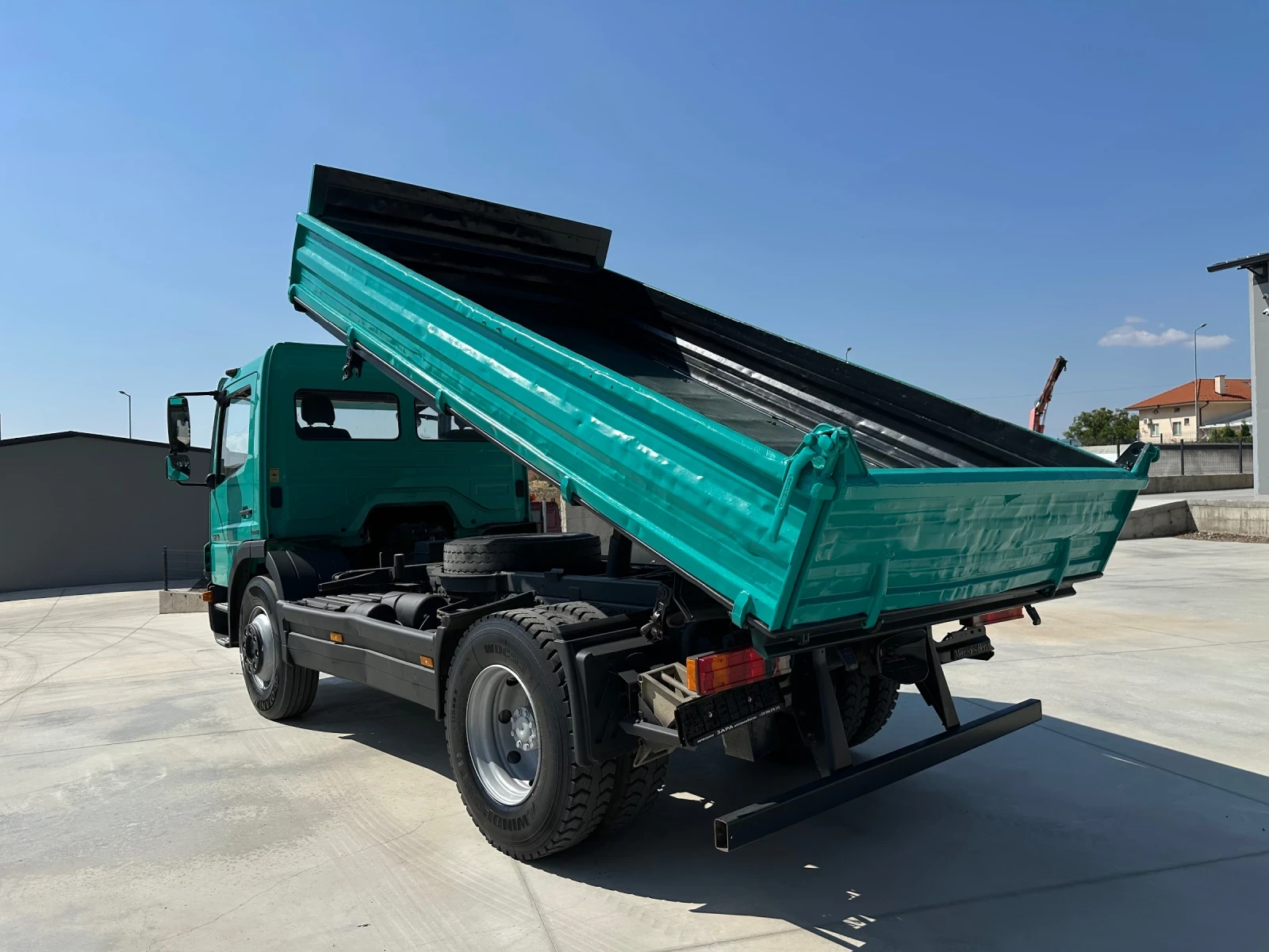 Mercedes-Benz Atego 1218* Климатик* Тристранен самосвал* 11990кг* EURO - изображение 5
