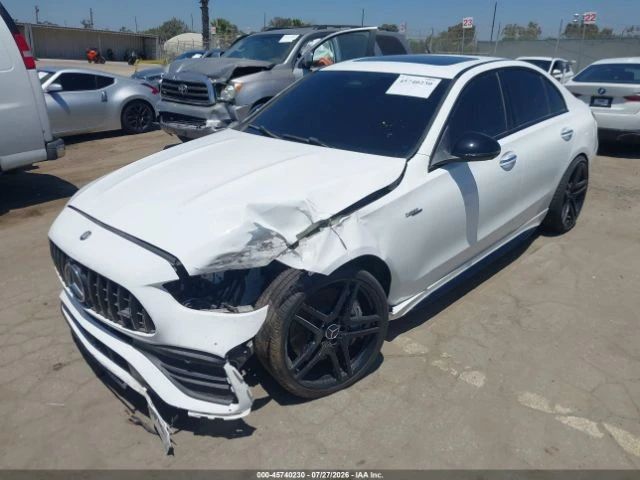 Mercedes-Benz C 43 AMG 4MATIC* ПОДГРЕВ* ОБДУХВАНЕ* PANO* 360* , снимка 2 - Автомобили и джипове - 55587224