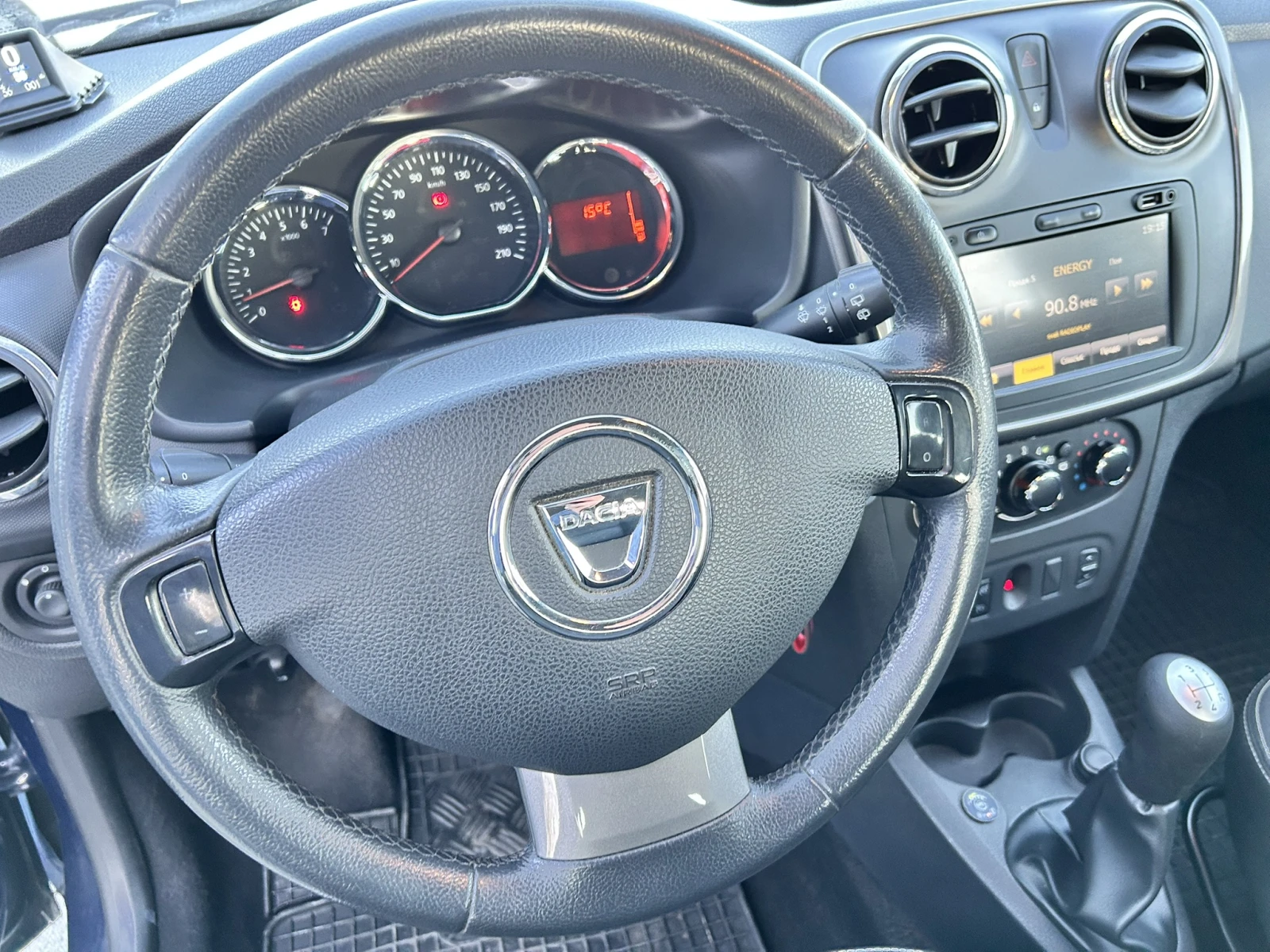 Dacia Sandero 1.2I* ГАЗ* EURO 5B* NAVI* КЛИМА, снимка 14 - Автомобили и джипове - 54141042