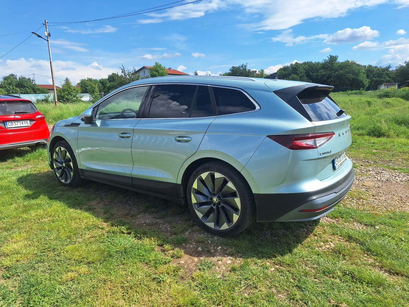 Skoda Enyaq Панорама, снимка 2 - Автомобили и джипове - 56202124