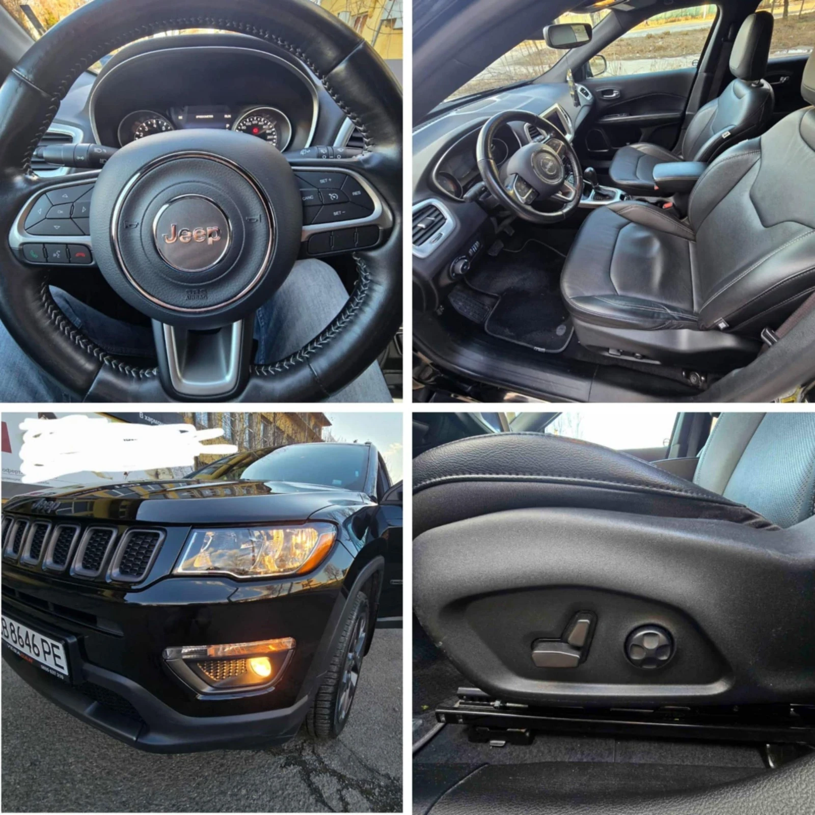 Jeep Compass 2, 4-газ/бензин, 182кс, автоматик, 4х4, камера, an - изображение 10