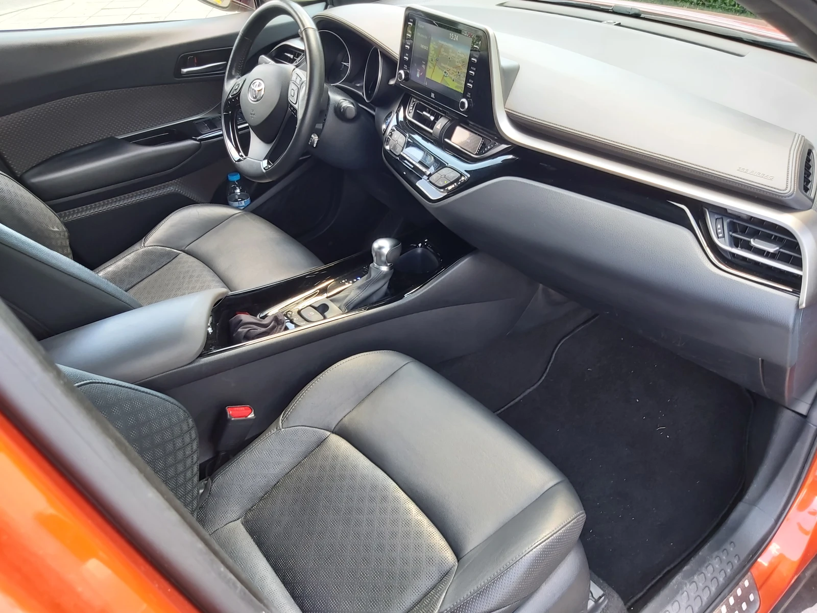 Toyota C-HR 2.0 184кс JBL/кожа/Orange edition BIcolor, снимка 9 - Автомобили и джипове - 55175062