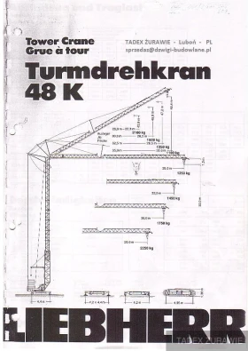 ����� �� �������� �� ����������� Liebherr 48K