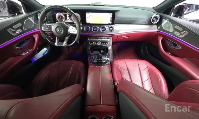 Mercedes-Benz CLS 53 AMG * ОБДУХВАНЕ * HEAD UP * МАСАЖ * ЧЕРВЕНА КОЖА * , снимка 9 - Автомобили и джипове - 56115489