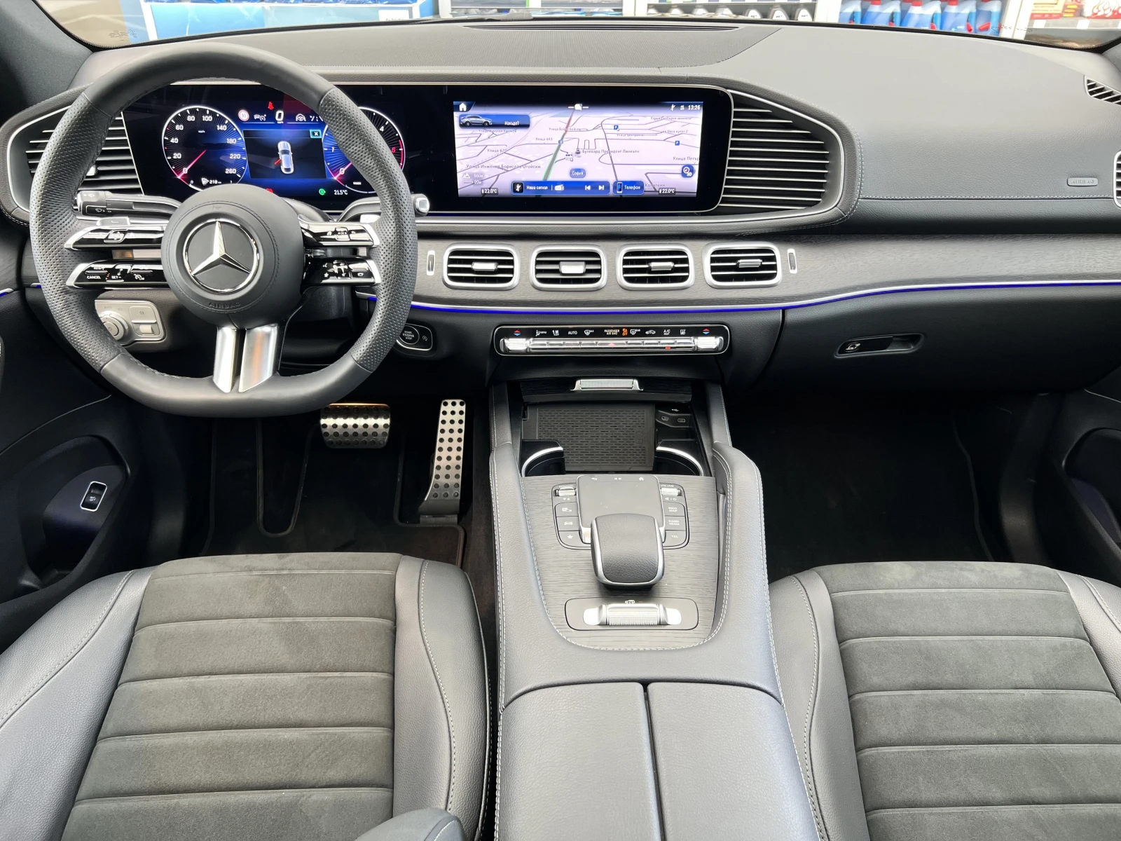 Mercedes-Benz GLE 450 d/AMG/COUPE/FACELIFT/BURM/PANO/NIGHT/AIRMATIC/360/ | Mobile.bg   14
