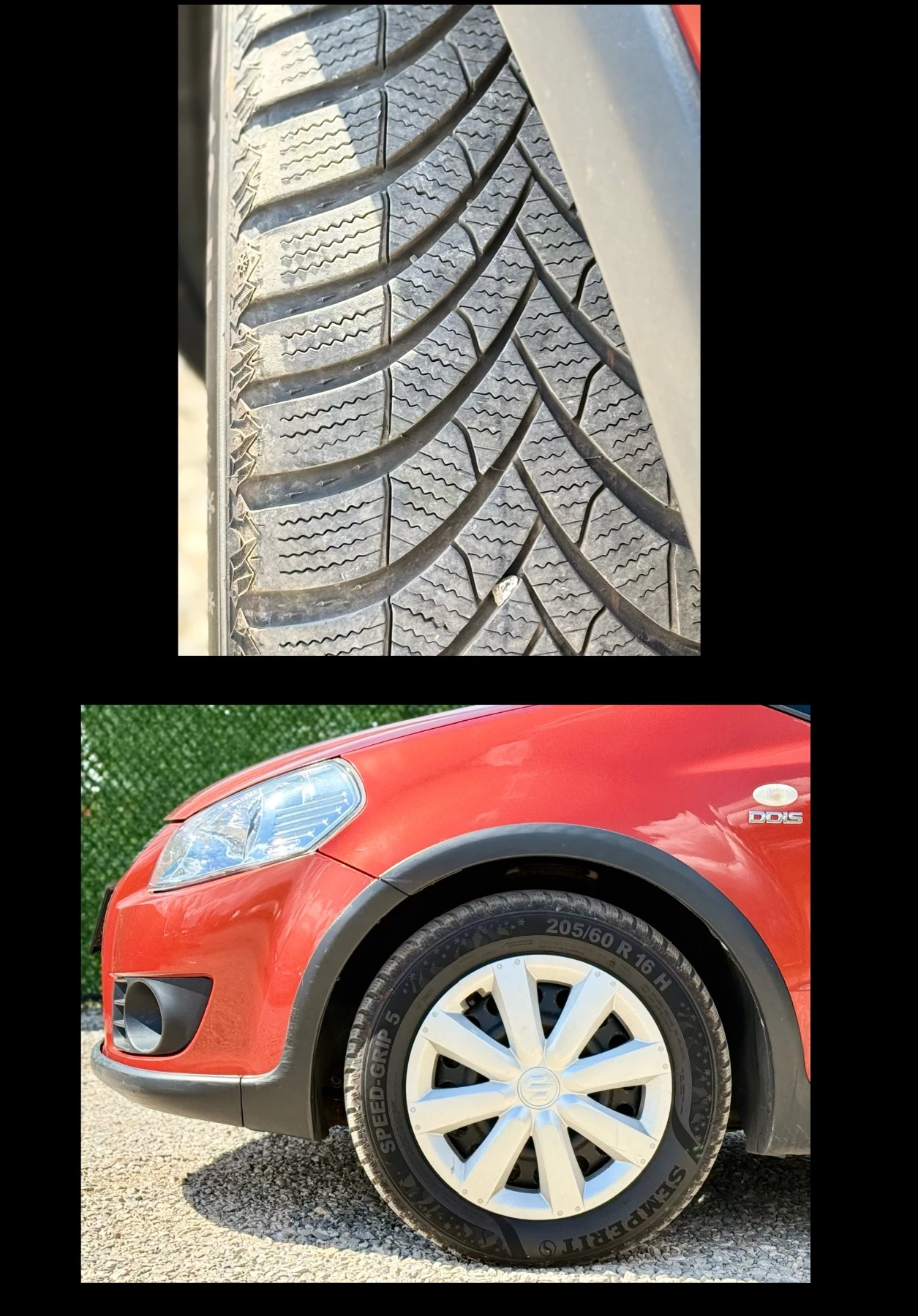 Suzuki SX4 1.9DDIS 4x4, снимка 9 - Автомобили и джипове - 54149332