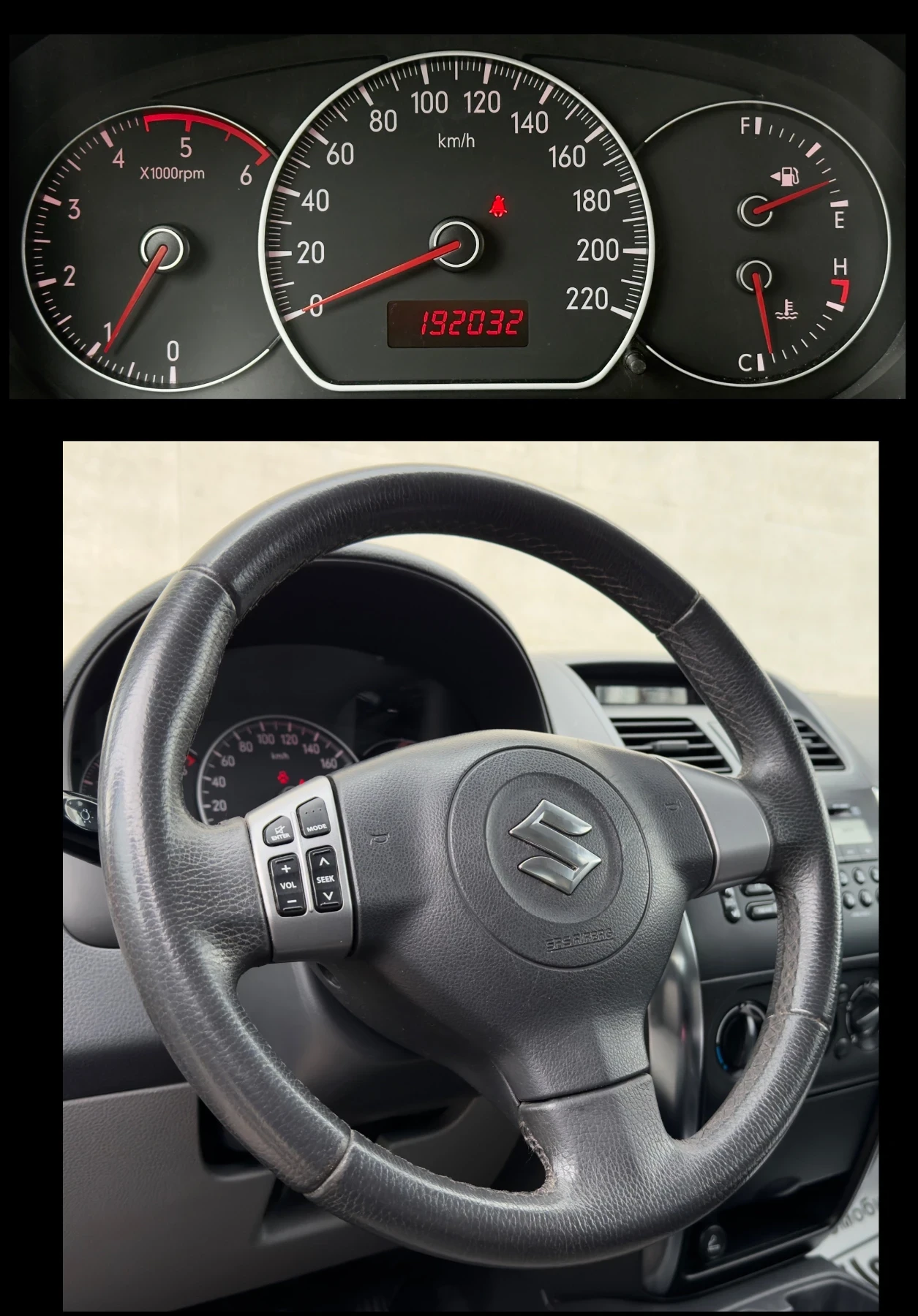 Suzuki SX4 1.9DDIS 4x4, снимка 14 - Автомобили и джипове - 54149332