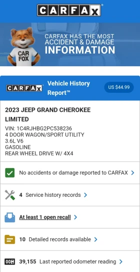 Jeep Grand cherokee От дилърство, снимка 2