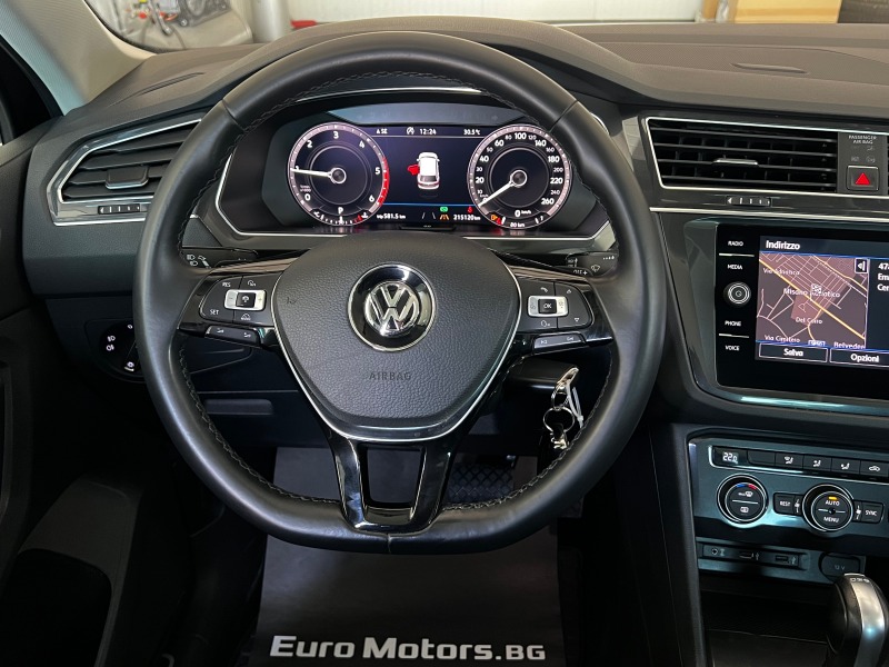 VW Tiguan 2.0TDI-240ps, 4-MOTION, R LINE-KATO HOB!!!, снимка 11 - Автомобили и джипове - 46832021