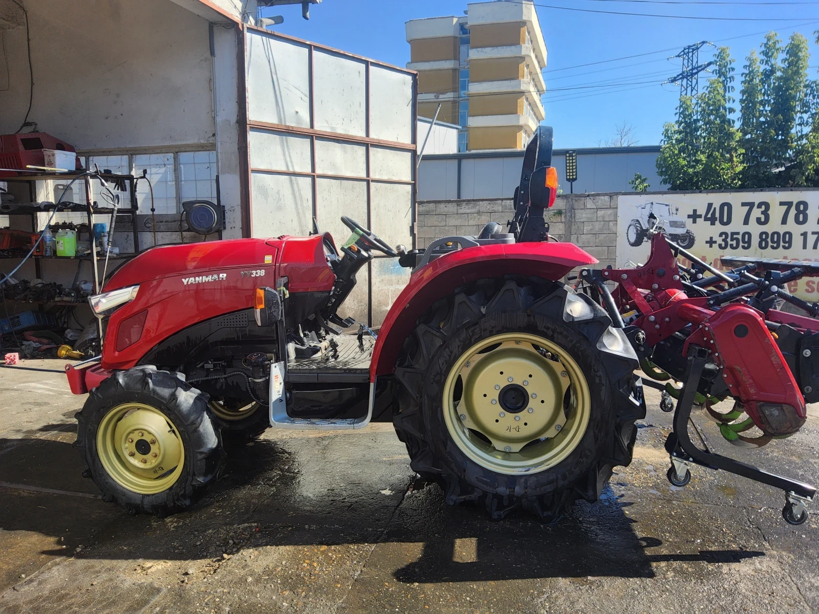 Трактор Yanmar YT 338, снимка 2 - Селскостопанска техника - 55933494