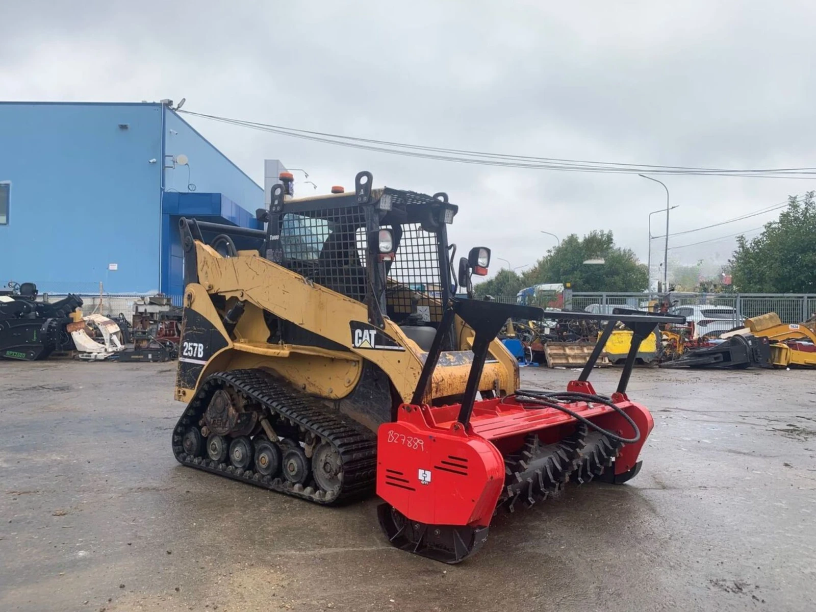 Мини челни товарачи Cat 257B, снимка 5 - Индустриална техника - 53948172