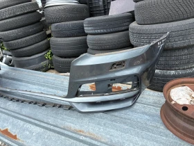 Предна броня Audi Q3 S-Line. 14-18г. 8U0807437. Оригинална. , снимка 2