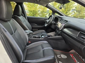 Nissan Leaf  62KW= 66.000KM= TEKNA= DISTRONIC= 360= ПОДГРЕВ, снимка 14