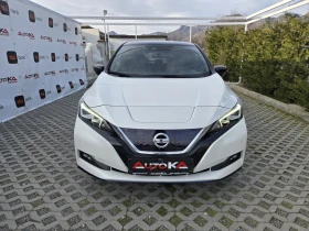 Nissan Leaf  62KW= 66.000KM= TEKNA= DISTRONIC= 360= ПОДГРЕВ, снимка 1