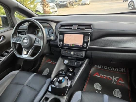 Nissan Leaf  62KW= 66.000KM= TEKNA= DISTRONIC= 360= ПОДГРЕВ | Auto.bg — изображение 13