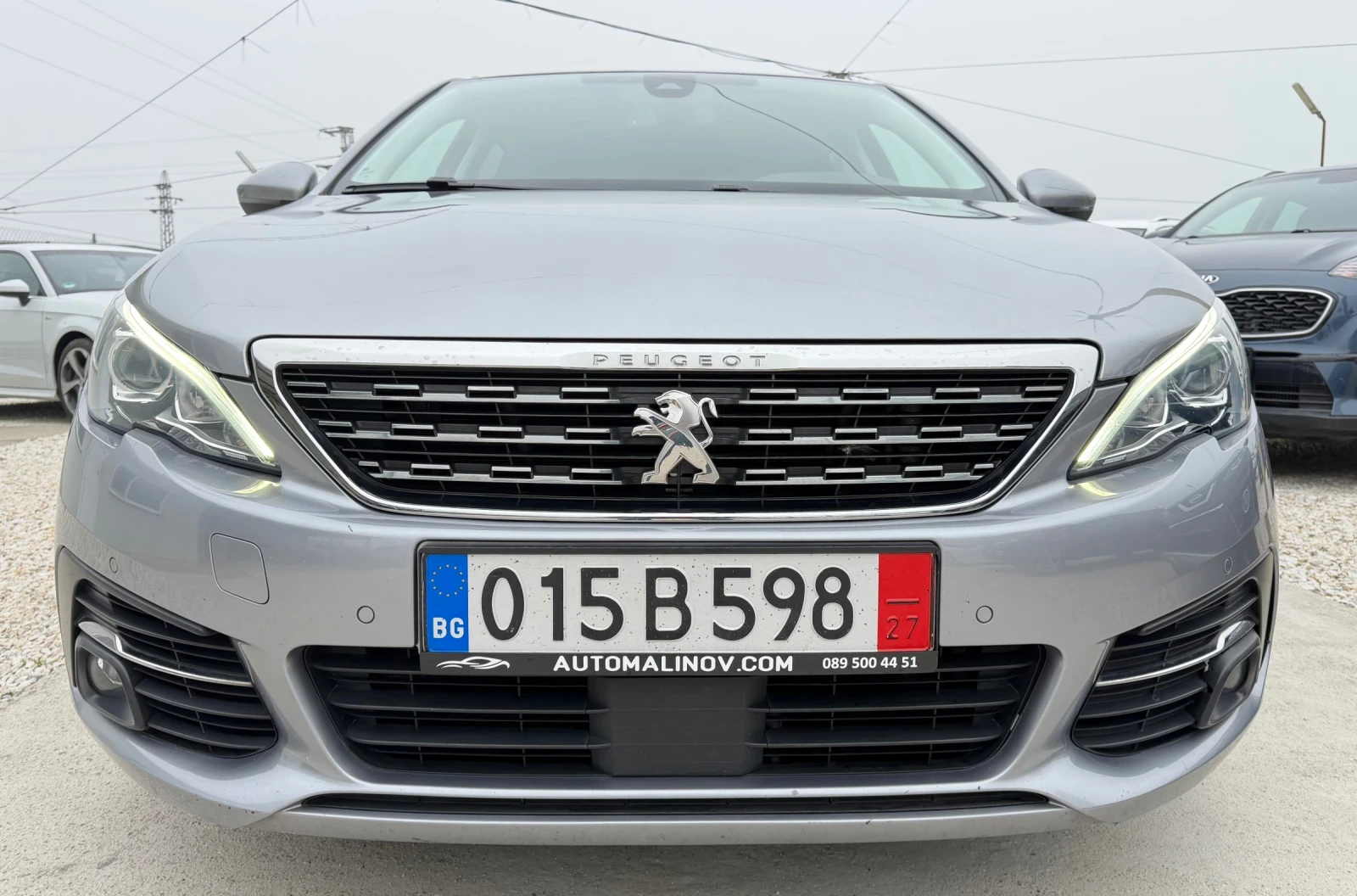 Peugeot 308 1.6hdi, key less, distronic, car play, navi, снимка 2 - Автомобили и джипове - 53828651