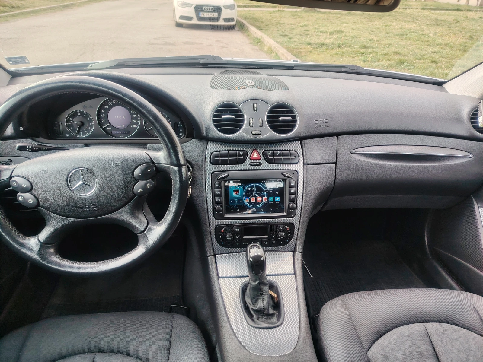 Mercedes-Benz CLK 200 kompressor За ценители/Реални километри, снимка 15 - Автомобили и джипове - 53856642