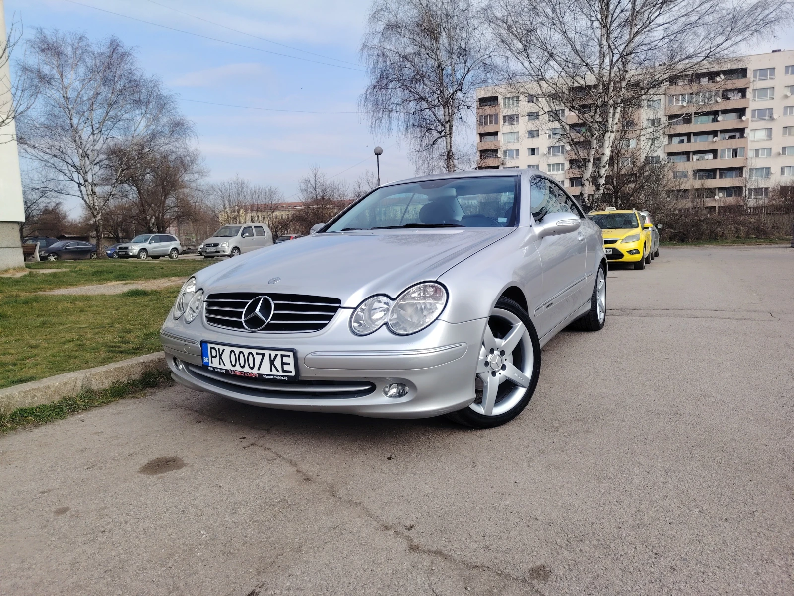 Mercedes-Benz CLK 200 kompressor За ценители/Реални километри, снимка 2 - Автомобили и джипове - 53856642