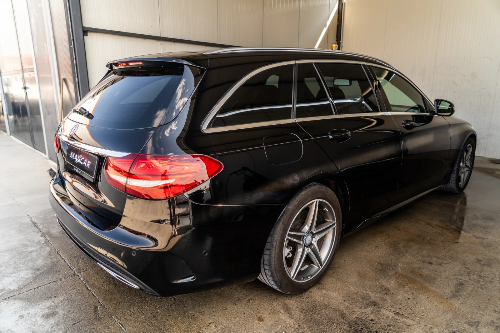 Mercedes-Benz C 250 D = BURMASTER = AMG PACK = TOP = ЛИЗИНГ, снимка 5 - Автомобили и джипове - 56181419