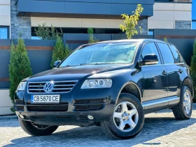 VW Touareg 3.0TDI* 224hp* ПОДГРЕВ* КОЖА* ЛИЗИНГ* БАРТЕР*  - изображение 1