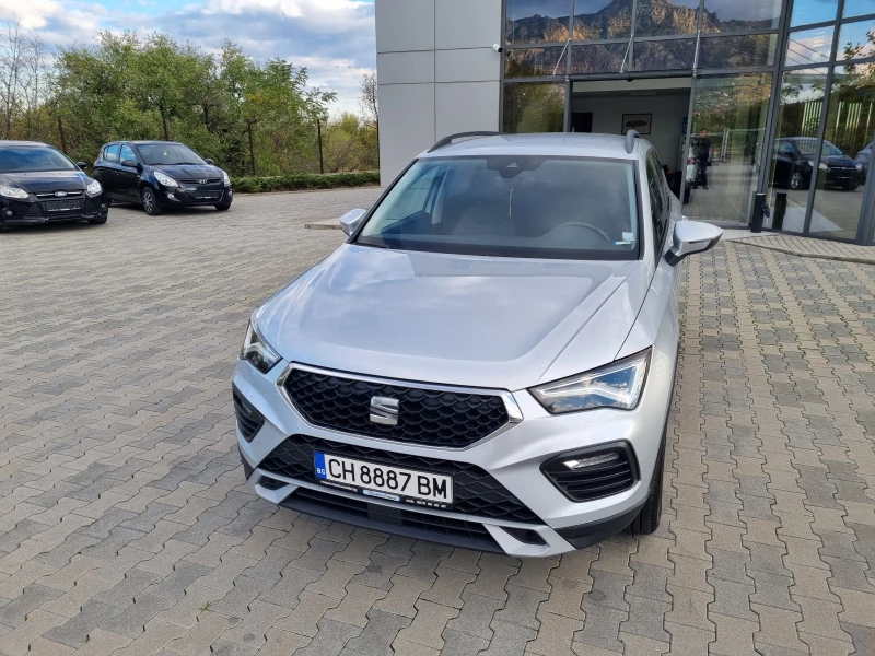 Seat Ateca 2.0TDi-150кс= 2021г. LED, DIGITAL, CAMERA, KEYLESS, снимка 3 - Автомобили и джипове - 51960024