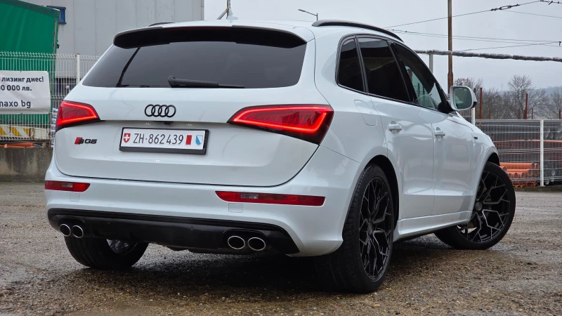 Audi SQ5 3.0TDI 118хил.км. Швейцария Bang & Olufs  PANORAMA, снимка 4 - Автомобили и джипове - 53021240