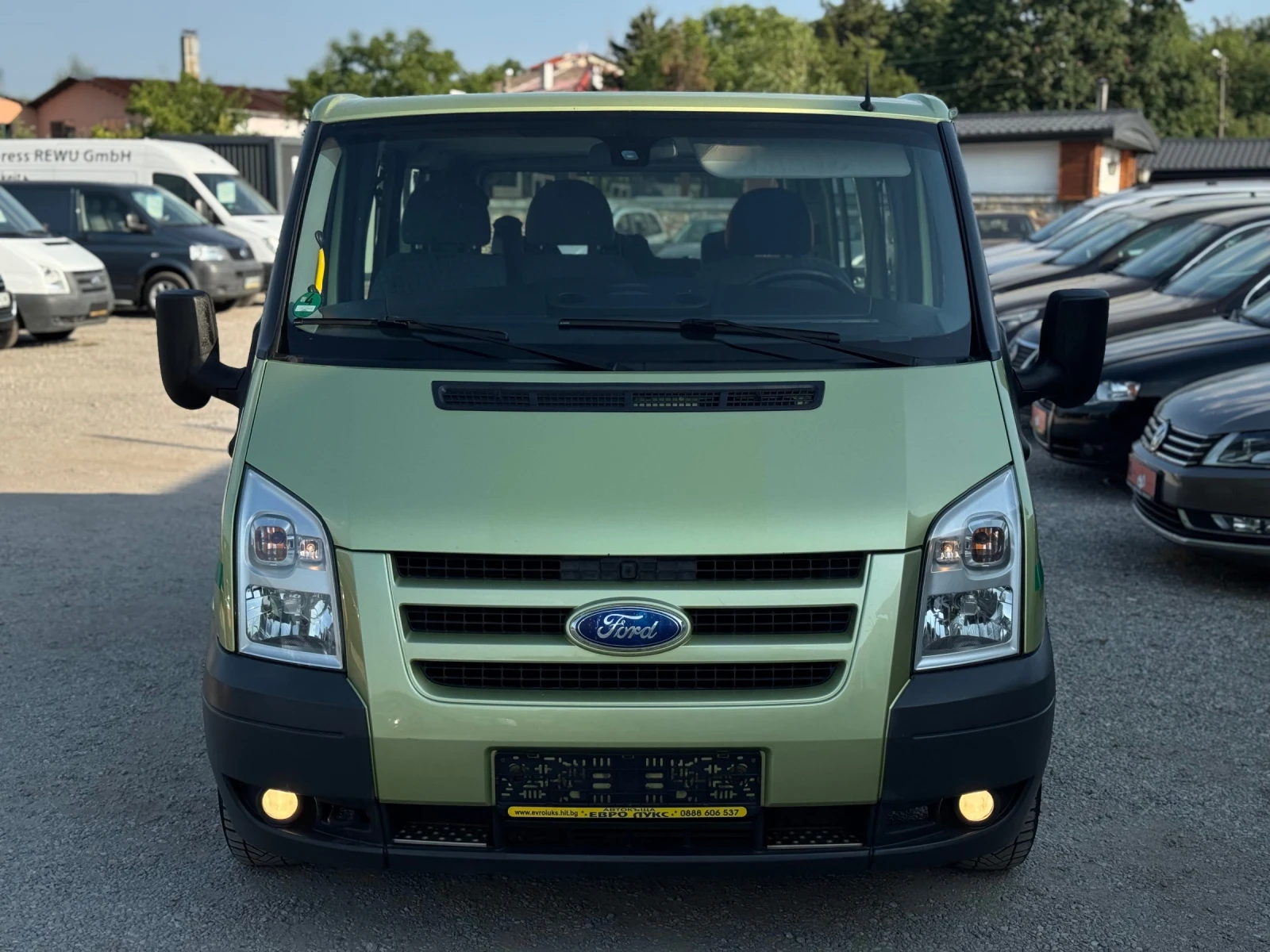 Ford Transit 2.2TDCI 140кс 6с КЛИМАТИК 9-места - изображение 2