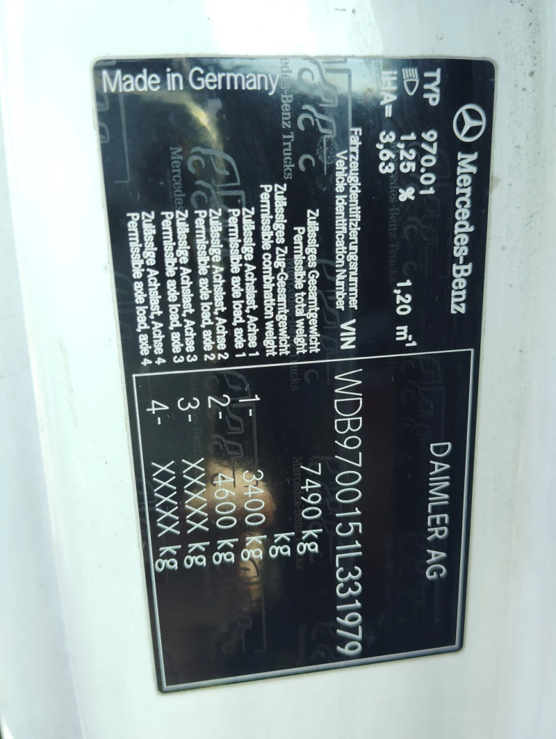 Mercedes-Benz Atego 818, снимка 17 - Камиони - 51049322