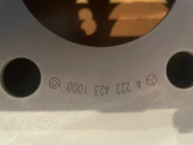 W222 спирачни дискове 4 бр. оригинални чисто нови, снимка 6