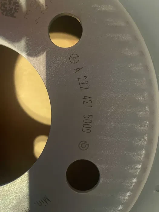 W222 спирачни дискове 4 бр. оригинални чисто нови, снимка 9 - Части - 54171750