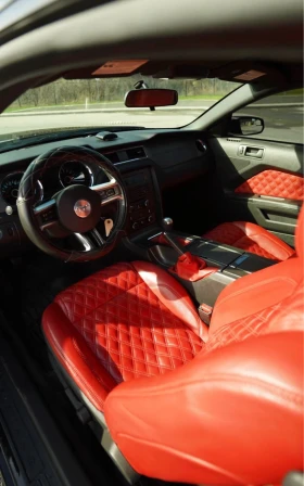 Ford Mustang 3.7 V6 * РЪЧКА * CUSTOM INTERIOR С ПОДРЕВ * , снимка 5