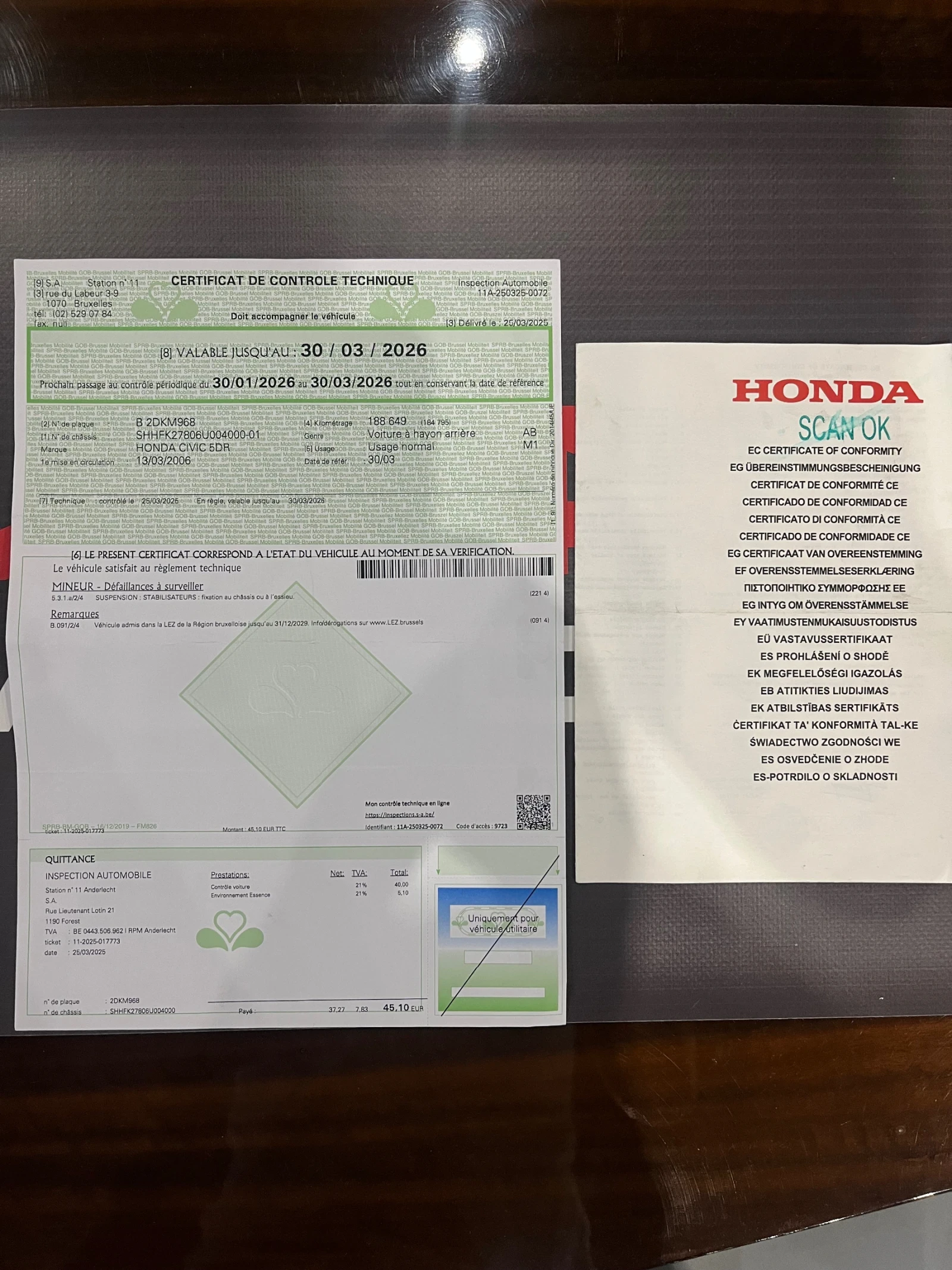 Honda Civic 1.8-140к.с.;ПОДГРЕВ; ПАНОРАМА;КОЖА | Mobile.bg — изображение 15