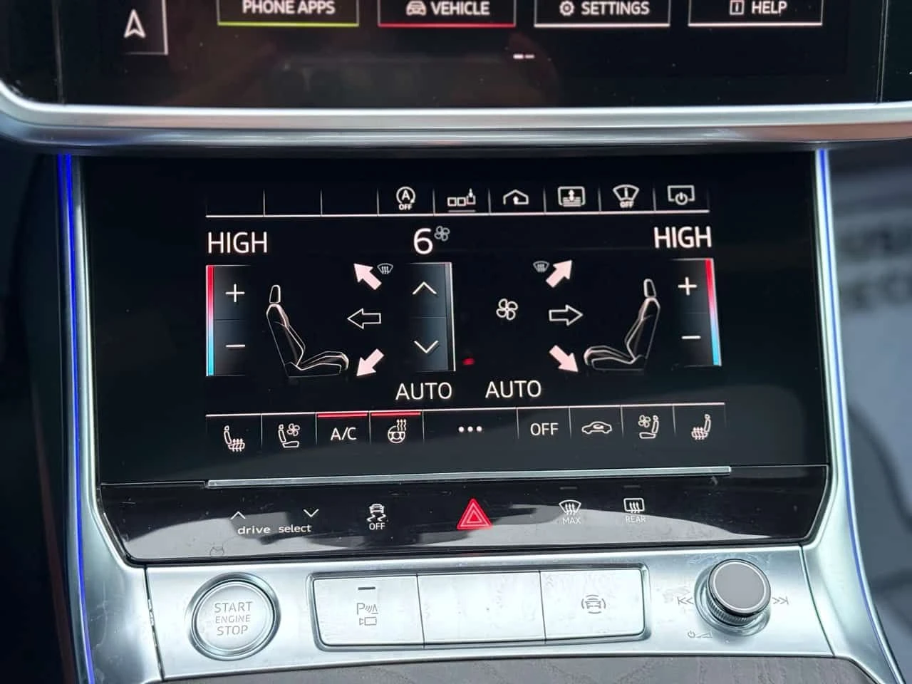 Audi A6 Technik/360 CAM/ОБДУХВАНЕ/AMBIENT, снимка 13 - Автомобили и джипове - 54014925