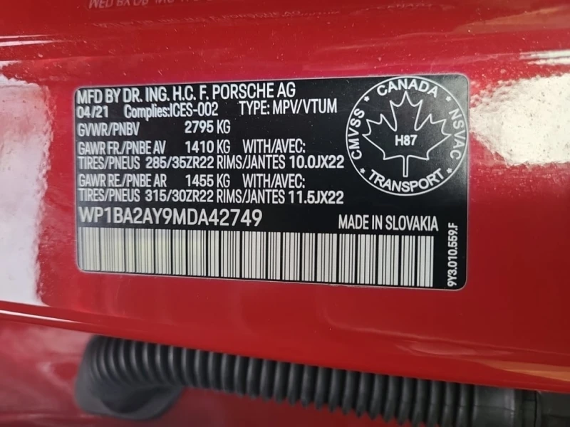 Porsche Cayenne Coupe  CARFAX, снимка 7 - Автомобили и джипове - 52777681