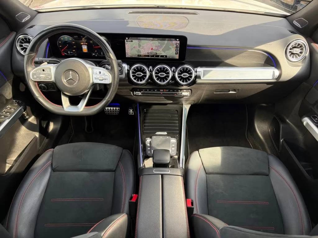 Mercedes-Benz GLB d/AMG/190HP/NIGHT/PANO/AHK/CAM/LED/158q, снимка 9 - Автомобили и джипове - 54203267