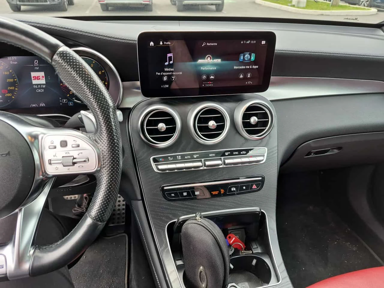Mercedes-Benz GLC * AMG 43 * АВТОКРЕДИТР БЕЗ ПЪРВОНАЧАЛНА ВНОСКА* , снимка 9 - Автомобили и джипове - 55005811