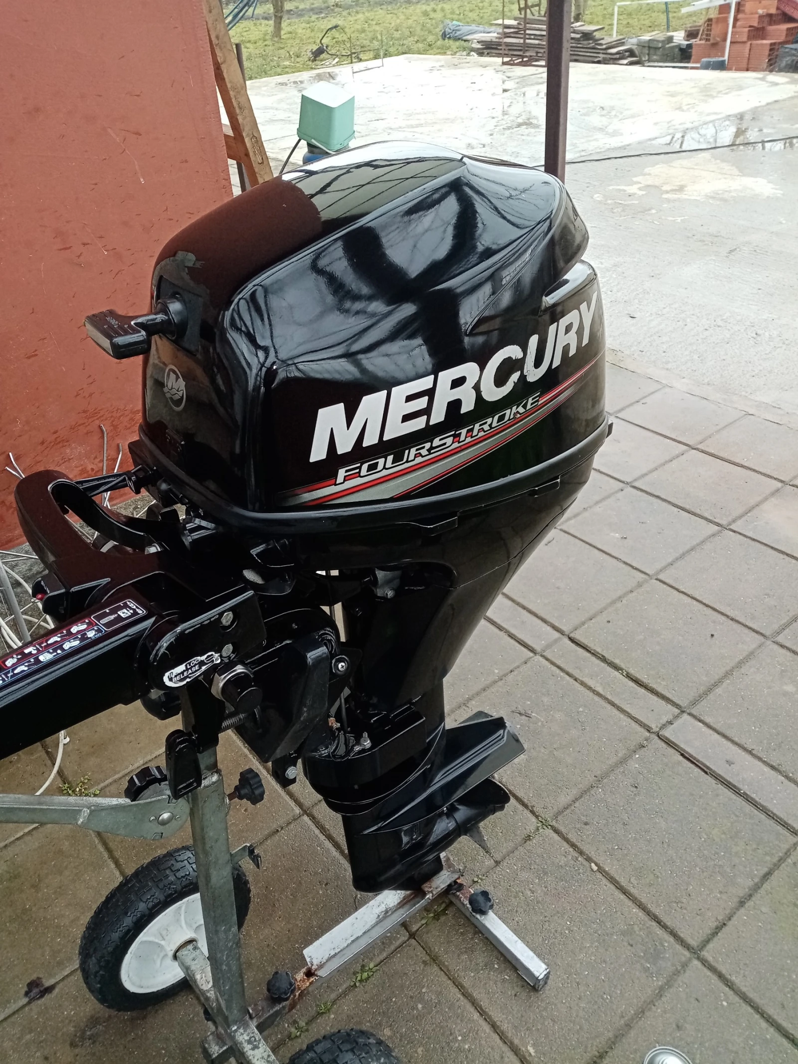 Извънбордов двигател Mercury 9.9MH - изображение 4