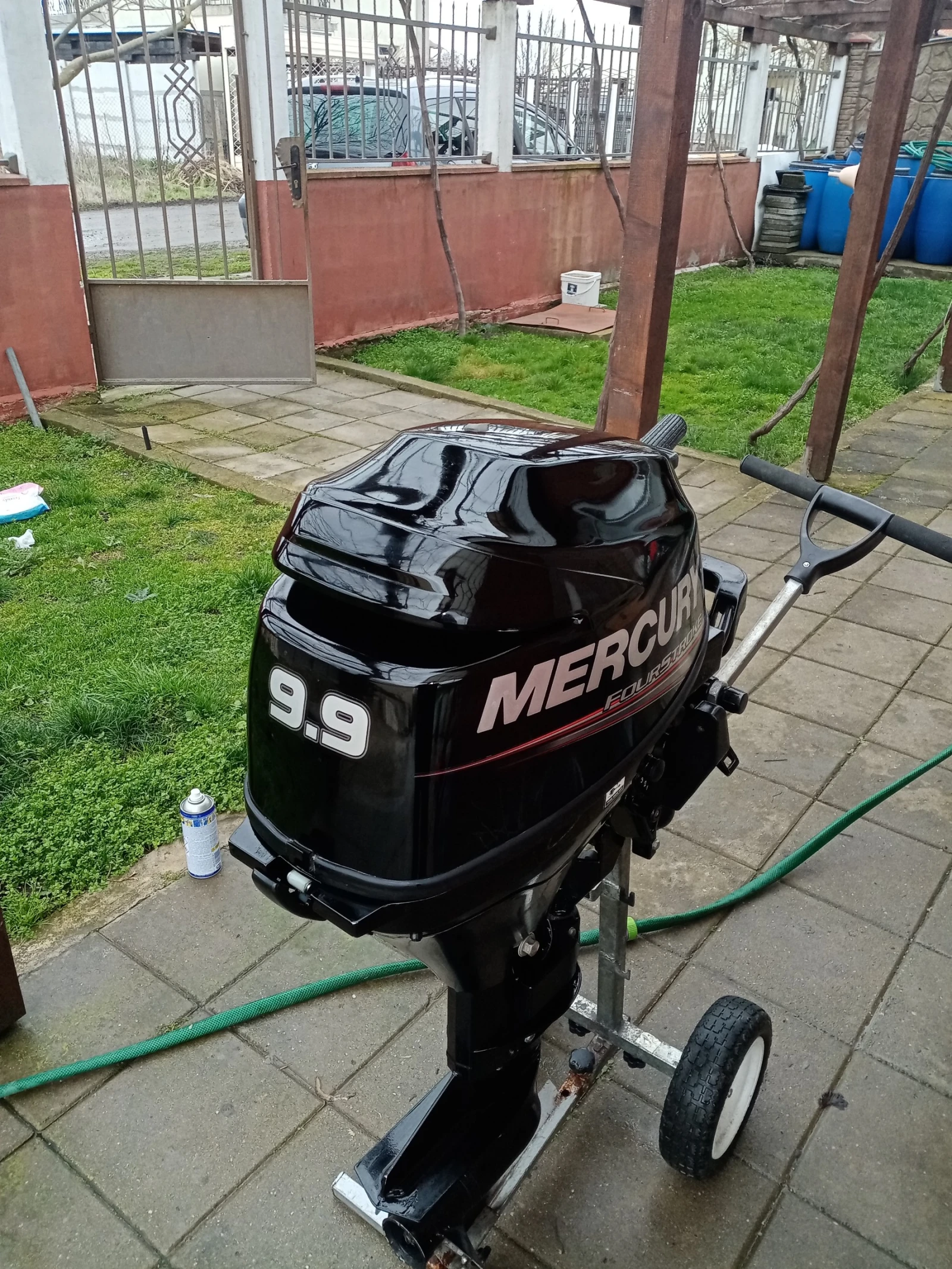 Извънбордов двигател Mercury 9.9MH - изображение 3