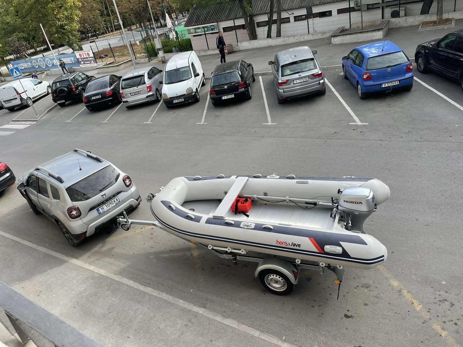 Надуваема лодка Honda Marine T40AE3