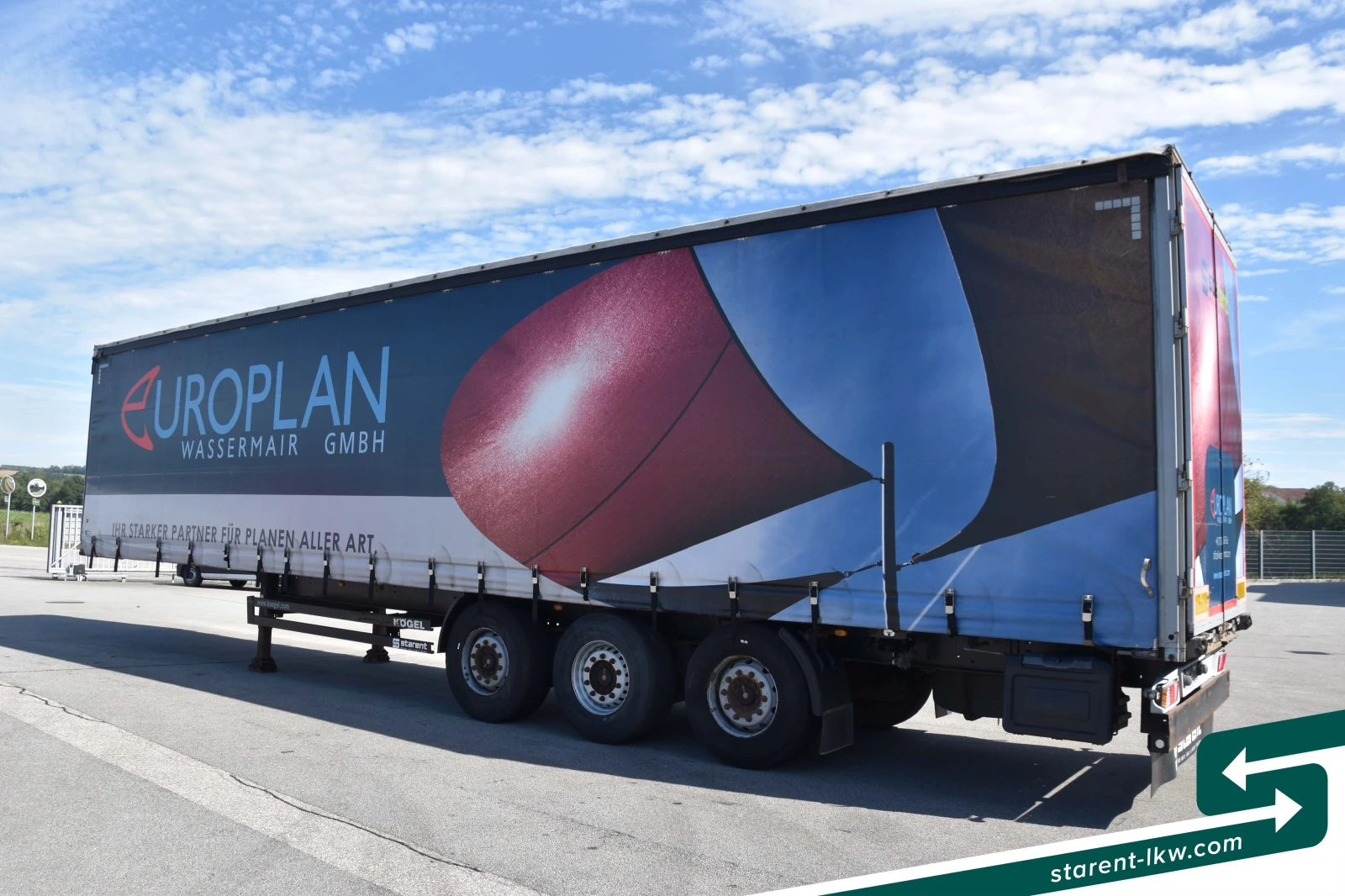Полуремарке Koegel TR26263, снимка 4 - Ремаркета - 56325847